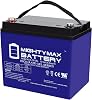 Mighty Max Battery 12V 35AH Gel Battery for Pride Mobility Jazzy 1113-2 Pack Brand Product