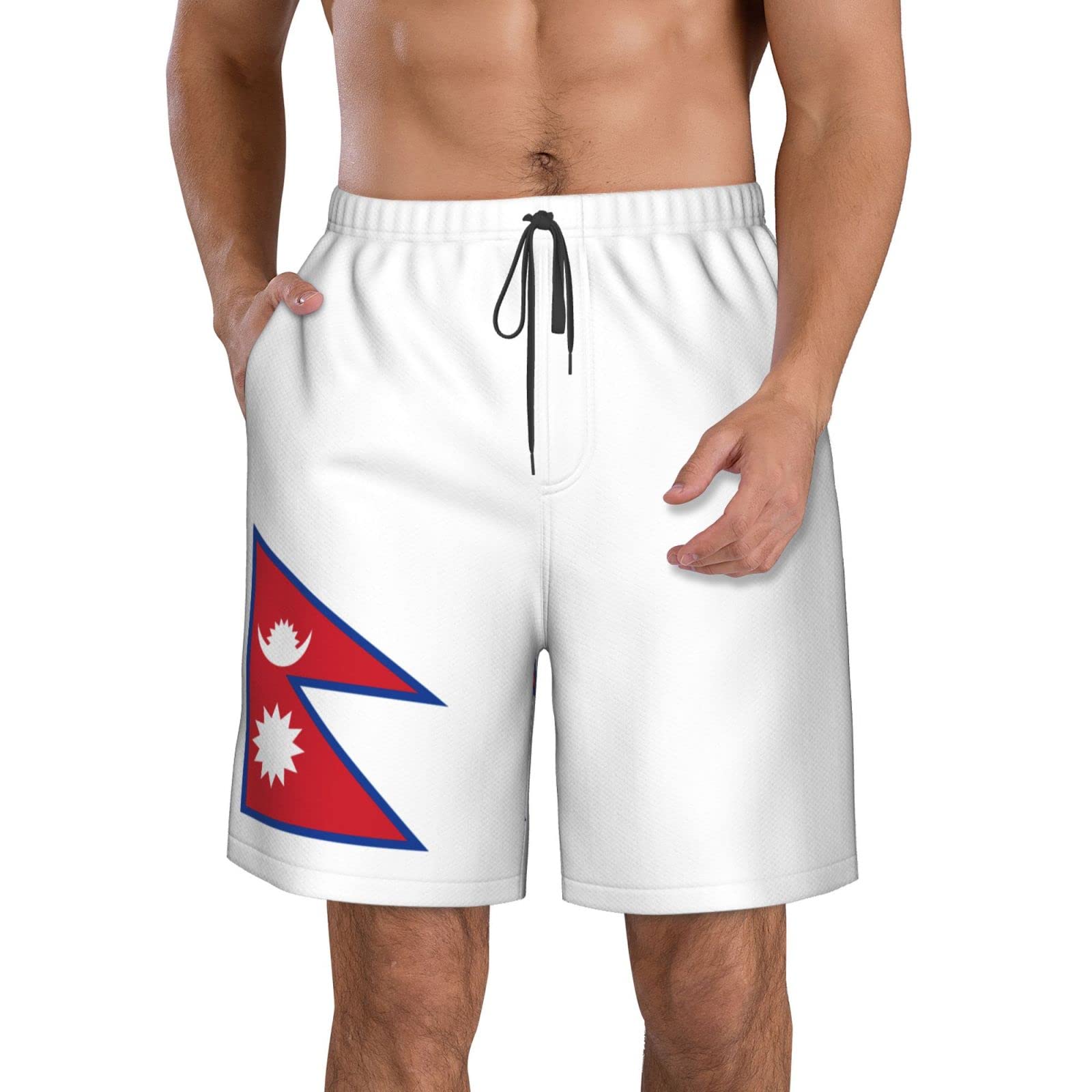 Traje De Baño Hombre Bandera De Nueva Zelanda Deportivos Hombre Short Ajustables Swimsuit Cómodo Fitness Gimnasio