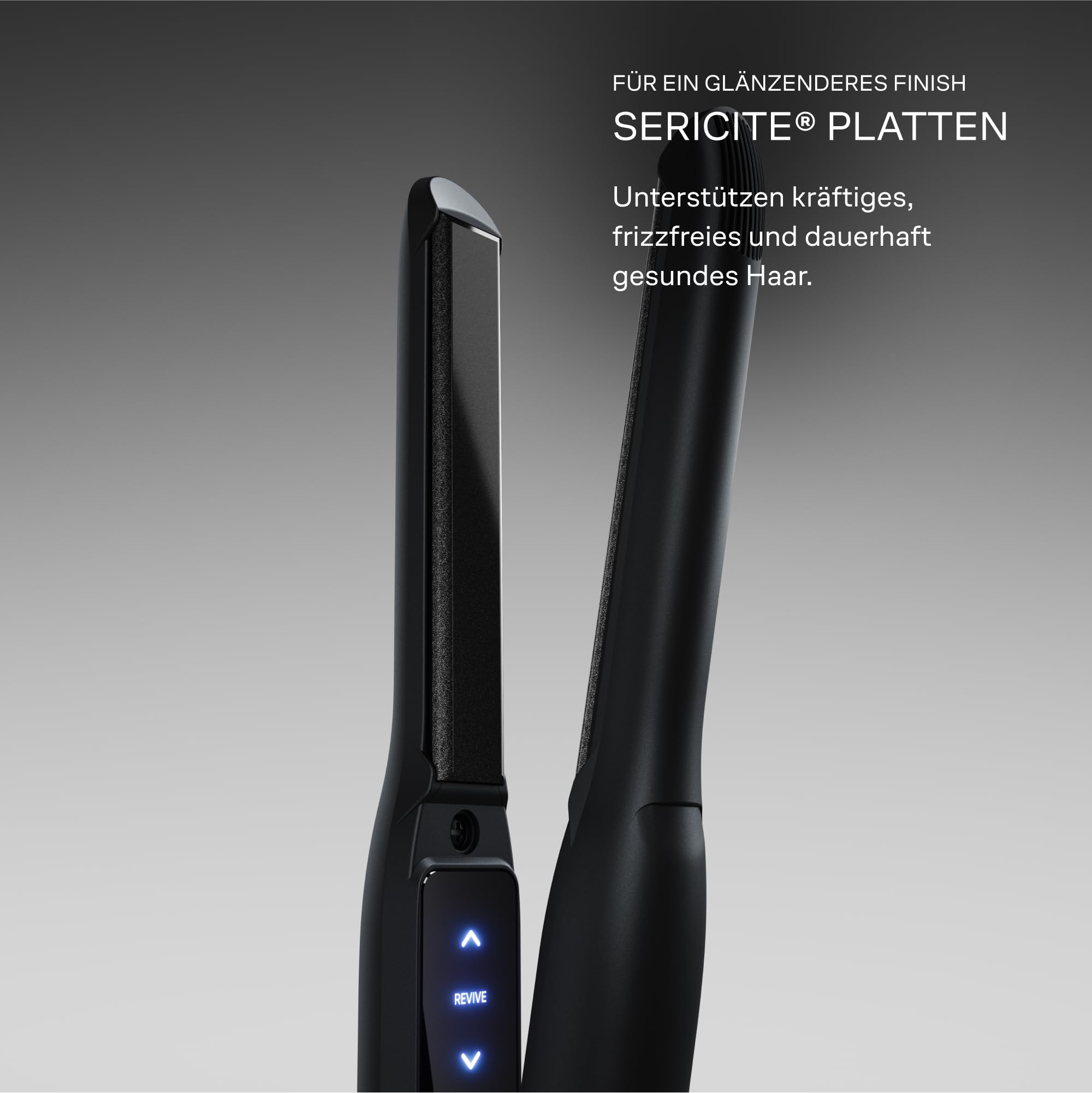 Cloud Nine Slim Iron Glätteisen, Haarglätter für Kurzhaar & Pony, Schwarz
