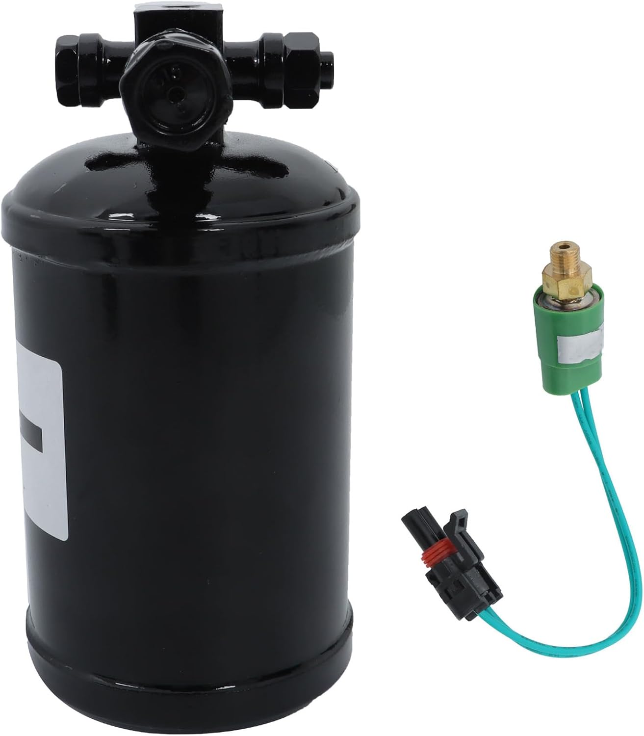 waltyotur AC Receiver Drier With Switch Replacement for Thermo King Tripac Apu Evolution Replacement for 61-6630