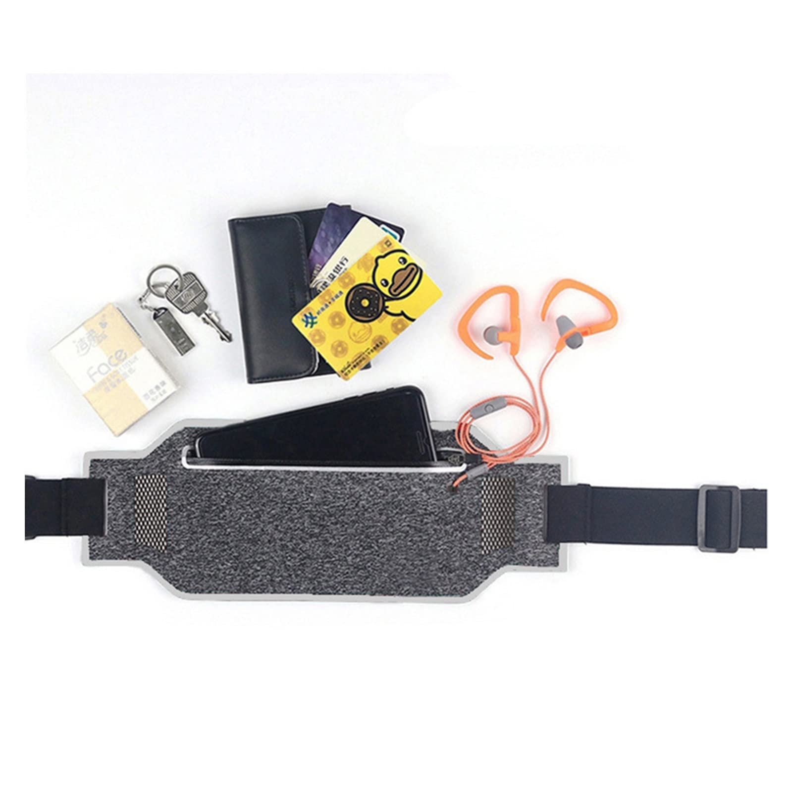Laufbeutel wasserdichtes Sport Fanny Pack Belt Handy -Tasche for laufende Männer Frauen Fitnessstudio Jogging Taillenbeutel