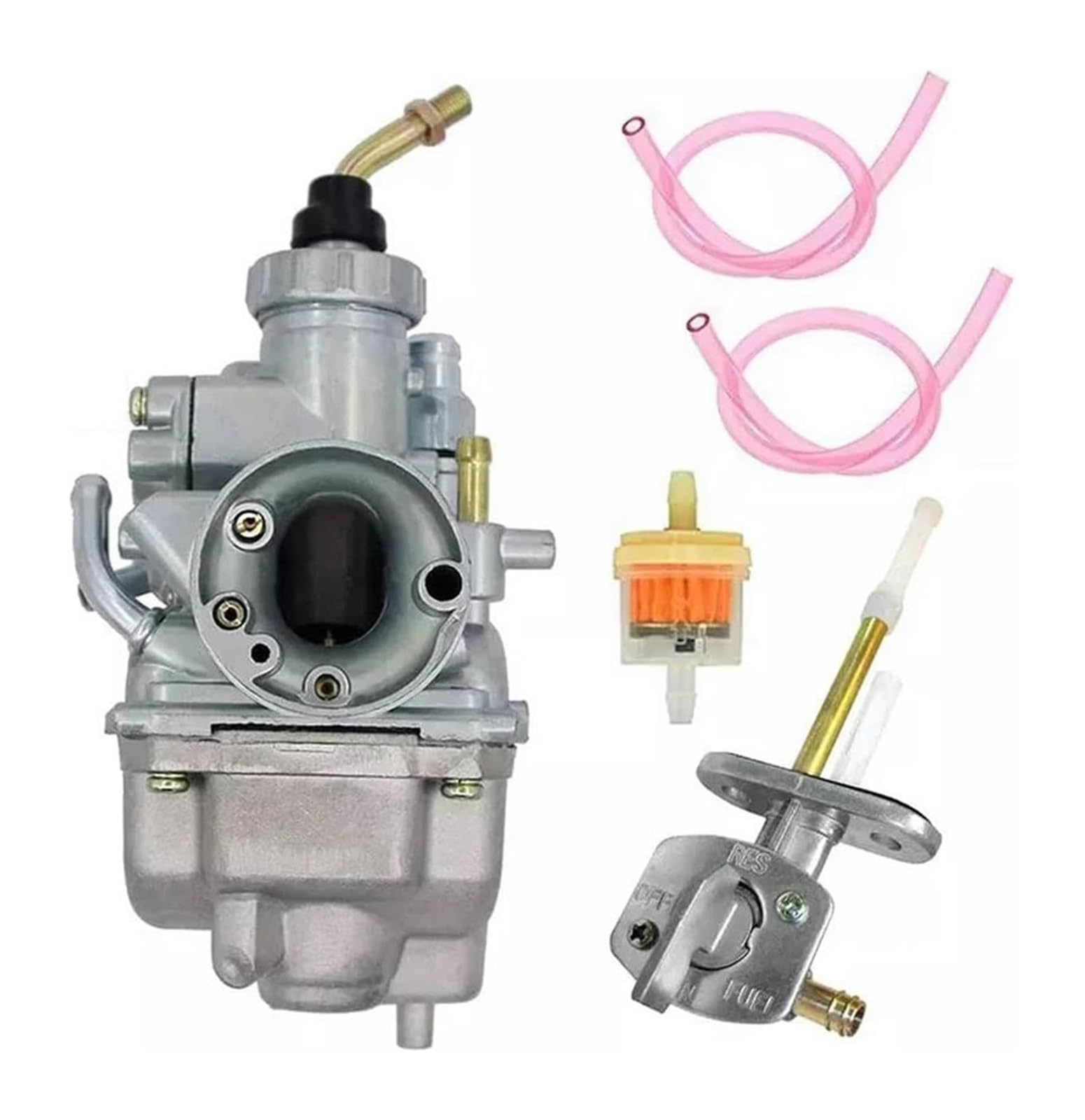 para Yamaha TTR125LE TTR 125 LE 2003 2004 2005 2006 2007 Carburador De Motocicleta Y Válvula Interruptor Combustible Petcock Carburador Repuesto Moto