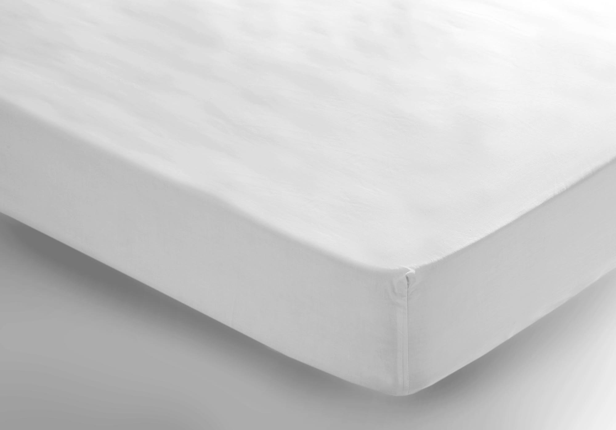 Belledorm Cotton Sateen 1000 Thread Count Extra Deep Fitted Sheet (Superking) (White)