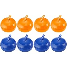 8 Pieces Game Tabletop Board Game Shuffleboard Rollers Sliding Game Tabletop Pucks Lightweight and Convenient PP Construction