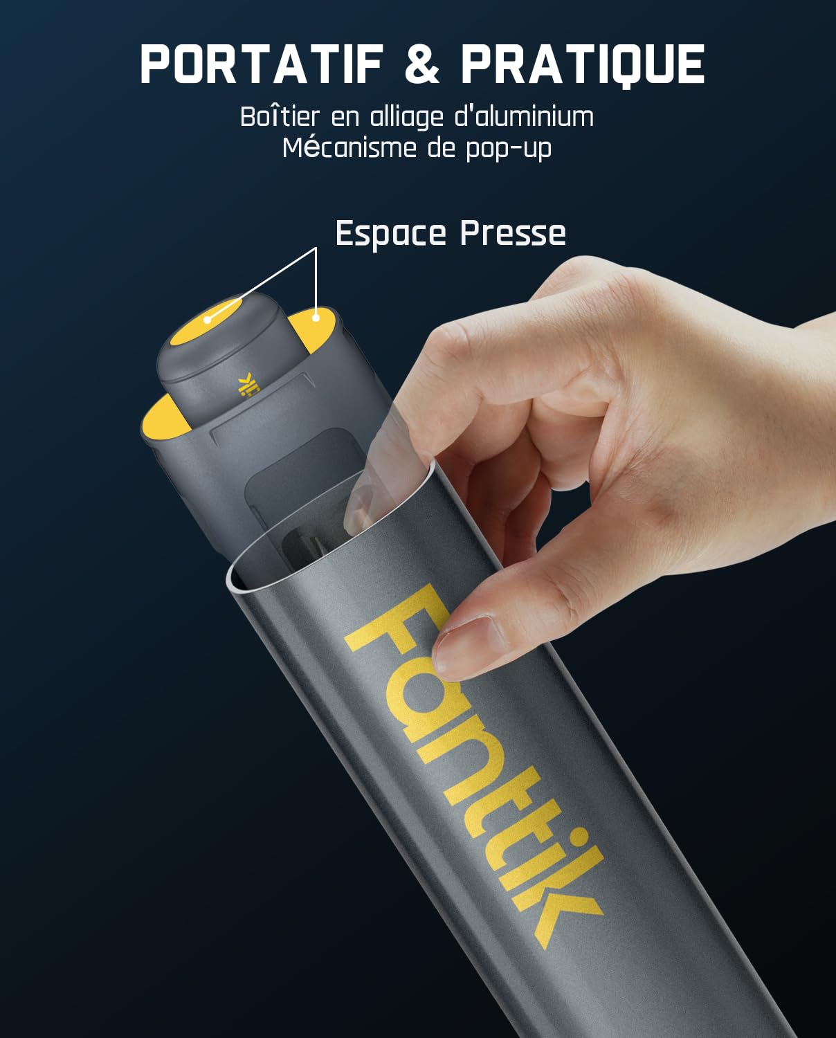 Fanttik S1 Pro Tournevis électrique 3.7V Sans Fil avec 16 Foret Magnétique Acier S2 Charge USB-C