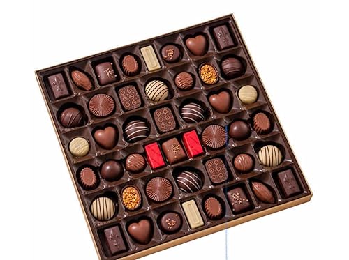 Miniatura 4 de Finest - Caja de regalo surtida de chocolate belga  46 piezas (surtido ch0cocolate) Kirkland Signature Luxury Belga Chocolate belga 5.04