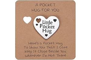 Pocket Hugs for Kids - Tokens for Long Distance, Comfort, Empathy, and Encouragement