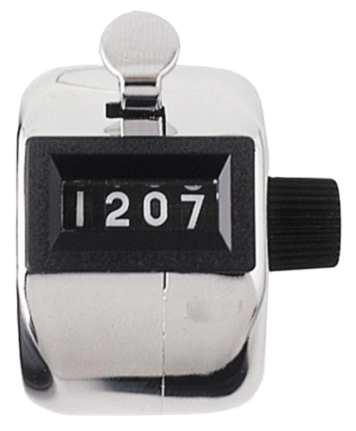 Compteur Manuel Rucanor Lap Counter - Argent - Idéal Pour Compter Les Tours - Mixte Adulte - Compact