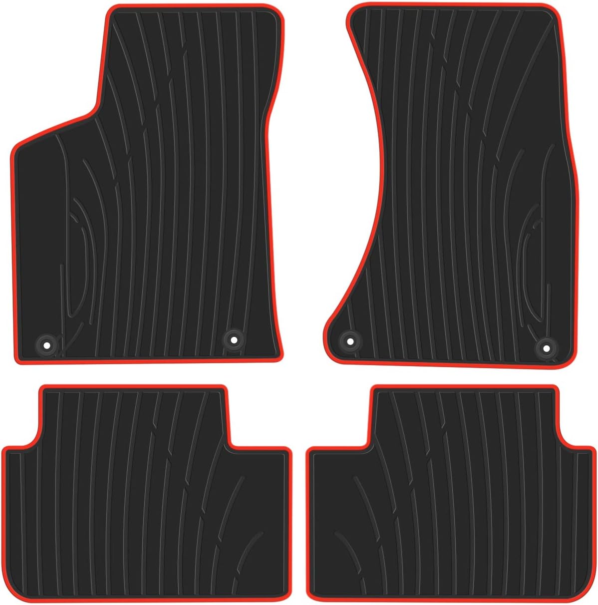 biosp Car Floor Mats for Porsche Macan 2015 2016 2017 2018
