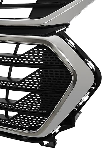 Miniatura 6 de Partzer Conjunto de parrilla superior de parachoques delantero 8434486 compatible con Chevrolet Traverse 2018-2021