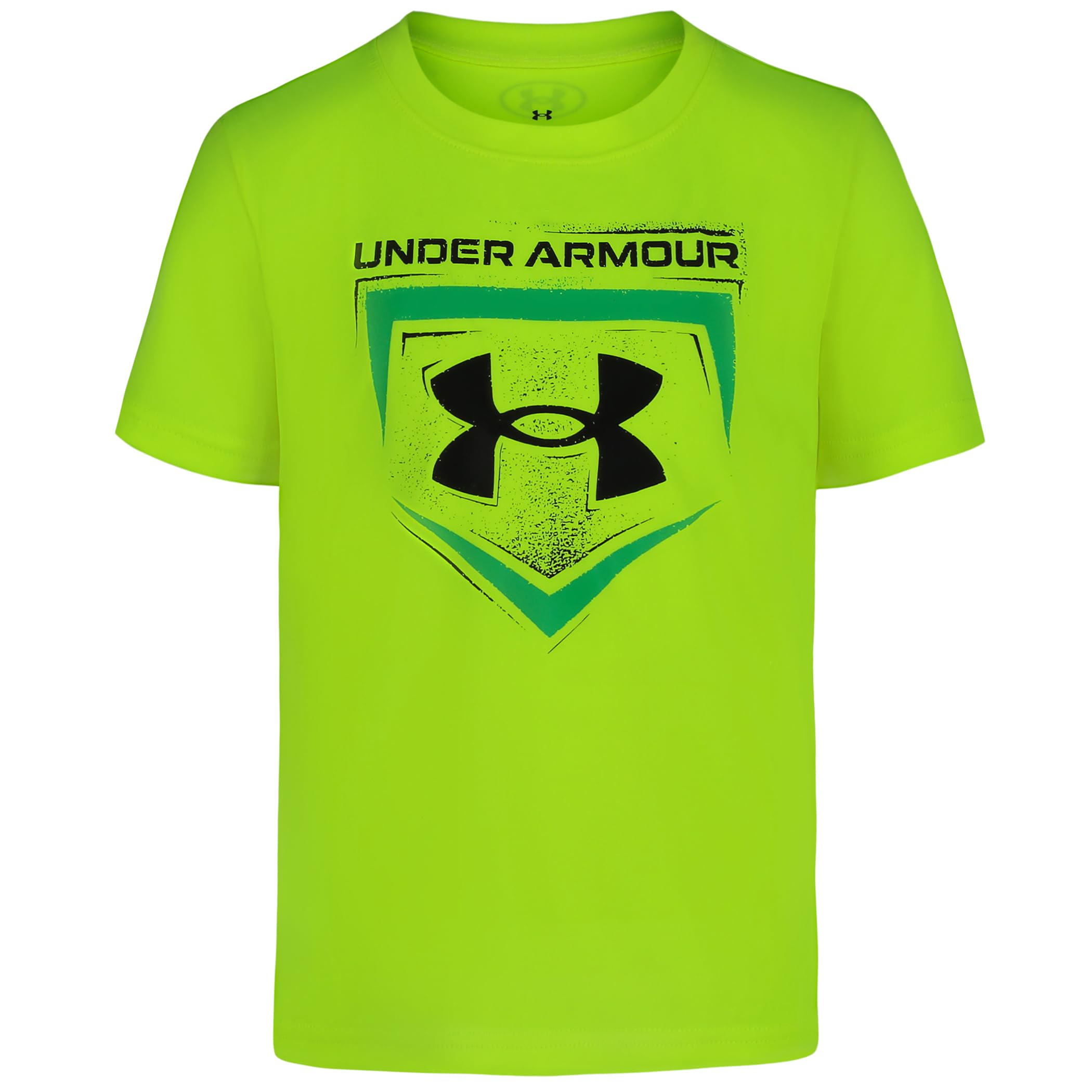 Under Armour Boys' Short Sleeve Baseball Graphic T-Shirt, Lightweight &amp; Breathable, Relaxed Fit