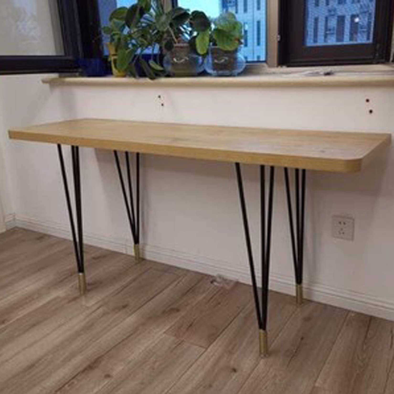 Amazon.co.jp: 4ピースDIY家具金属テーブル脚、食器棚、ワード