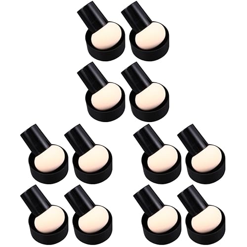 Miniatura 10 de Esponjas Para Maquillaje 2pcs Esponja de Maquillaje con Esponjas de Maquillaje con Mango Esponja de Maquillaje Esponja Puff Esponja Puff Imagen