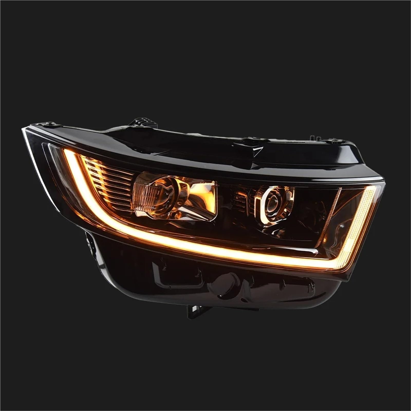 Faro Coche Para Ford Para Edge 2015-2018 Modelo De Coche Faros Delanteros LED DRL Hid Angel Eye Bi Xenon Beam Accesorios Faros Delanteros