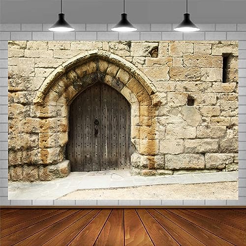 EMDSPR Stone Wall Backdrop Ancient Jerusalem Buildings Backdrops, 7x5ft, Old