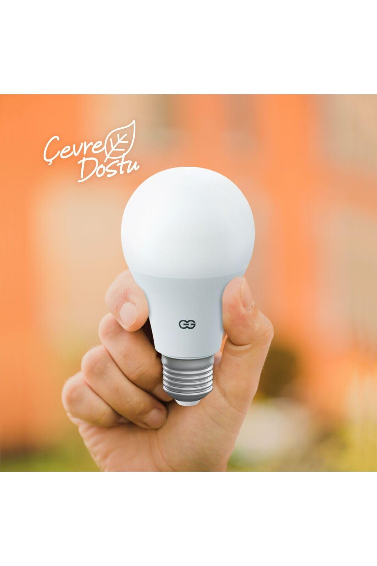 Günsan 10'lu LED Ampul 12W Sarı Işık E27 (3000K 220-240V)