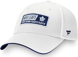 NHL Toronto Maple Leafs - Iconic Defender Meshback Cap Men's Cap White, White, One Size