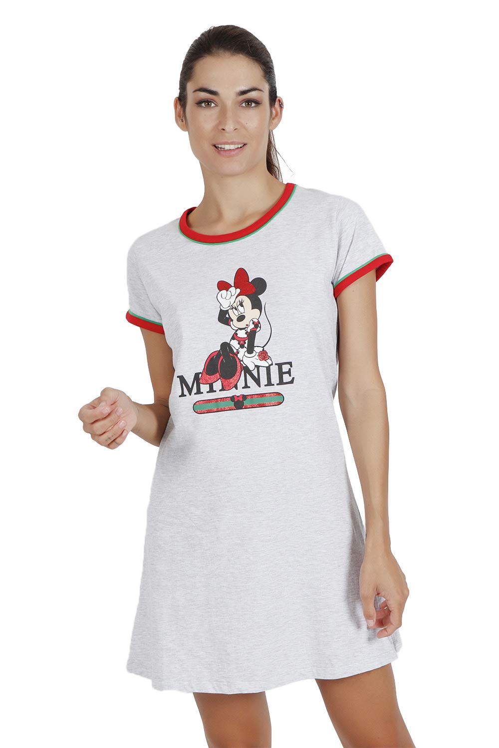 Disney Camisola Manga Corta Minnie Cool para Mujer
