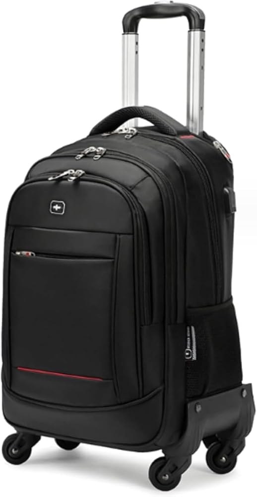 Amazon | [FeiFan] 4輪キャスター付き リュック&キャリーバッグ 大容量
