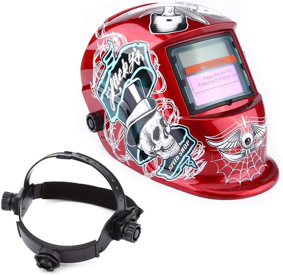 Hilitand Welding Helmet Pro Solar Auto Darkening Welding Helmet Arc Mig Mask Grinding Welder Protecting Tool