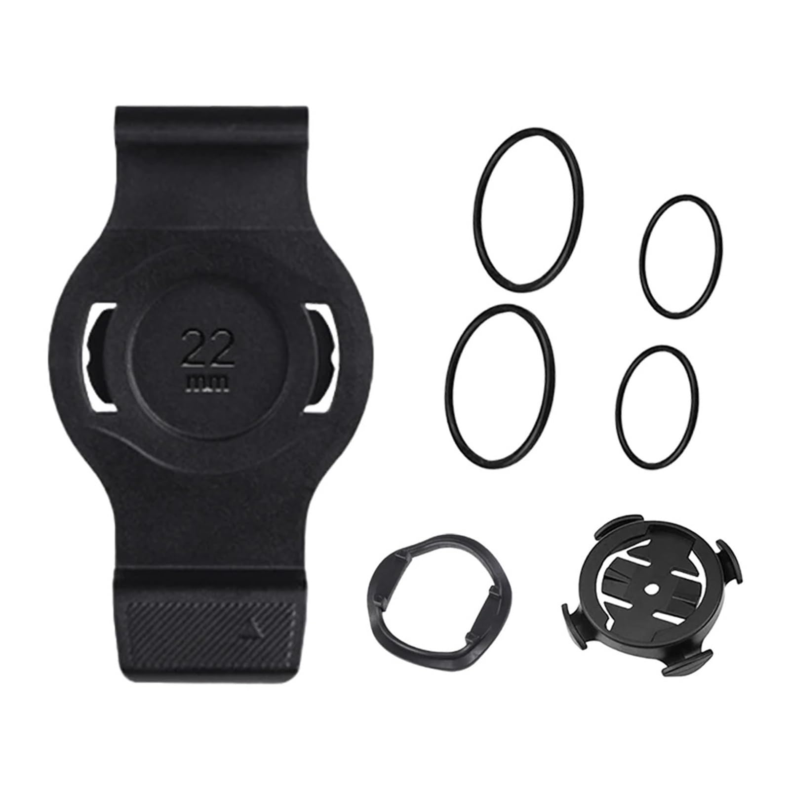 Support pour montre de vélo de VTT - Accessoires de base d'ordinateur 20/22/26 mm pour chronomètre, GPS, vélo de route (support de 22 mm)