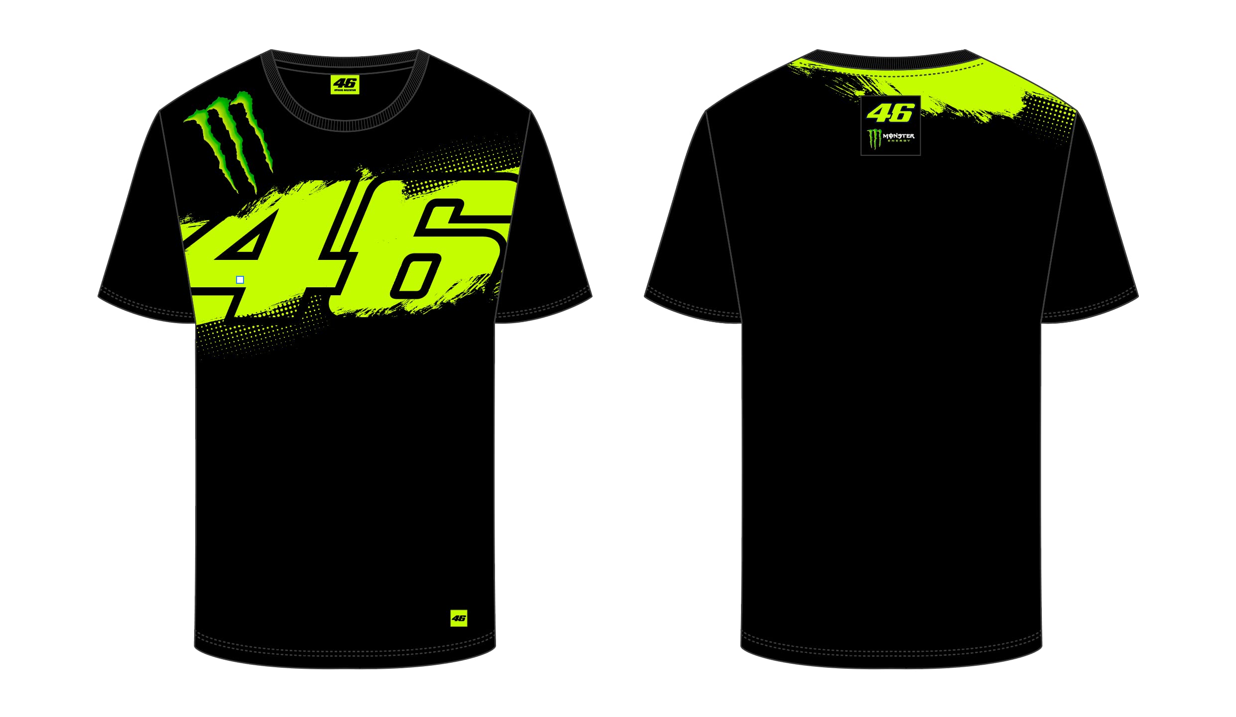 Valentino RossiMen's Monster T-Shirt (Pack of 1)