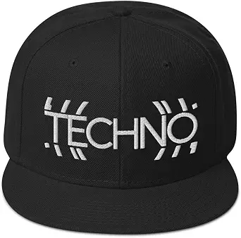 Techno Streetwear Snapback Hat