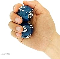 Vista 3 de Top Chi Chiming Tai Chi Baoding - Bolas con soporte de bambú (medianas, 1.6 pulgadas)