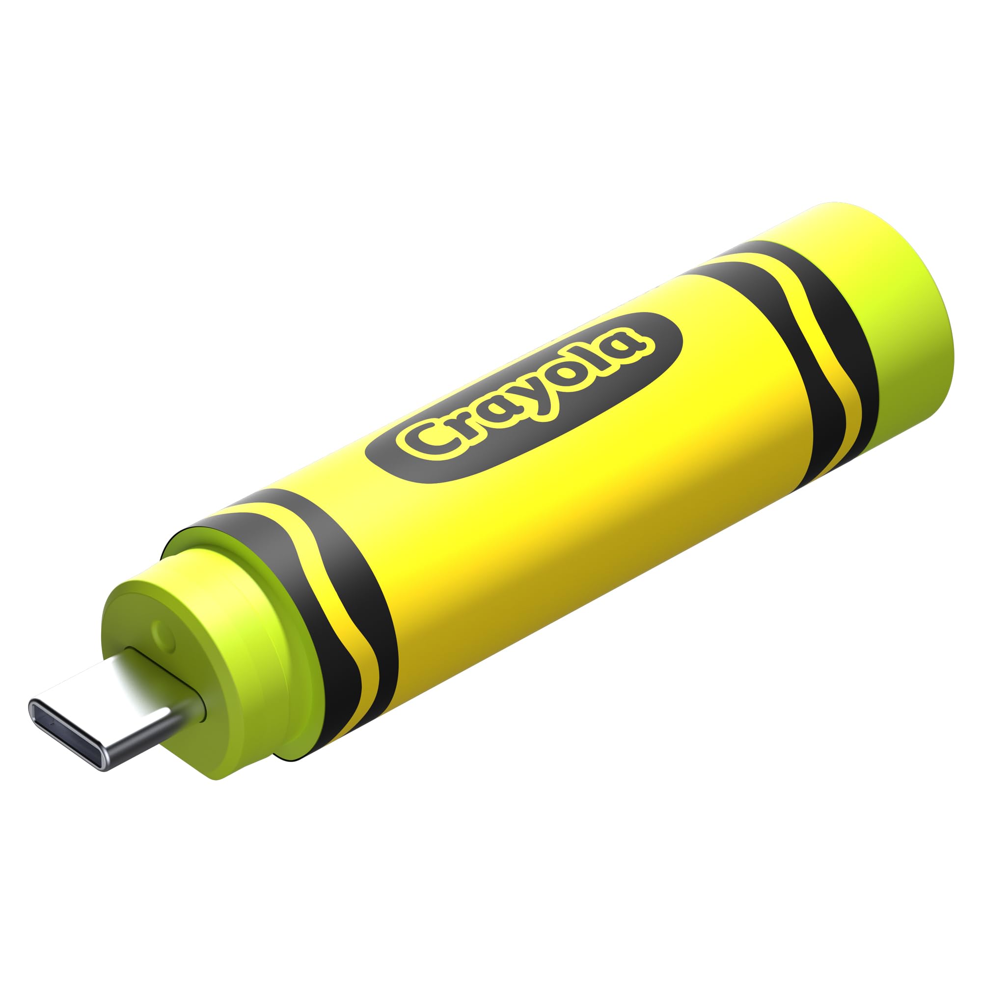 SANDISK Crayola USB-C Flash-Laufwerk 128 GB (bis zu 300MB/s lesen, USB 3.2 Gen 1, SANDISK app, für Smartphones, Tablets oder Computern mit Anschluss) Electric Lime