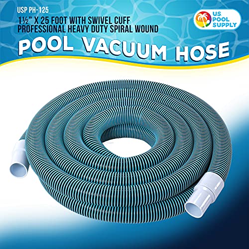 image for U.S. Pool Supply Pool Vacuum Hose - 1-1/2