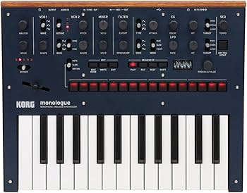 Amazon | KORG モノフォニック アナログ シンセサイザー monologue BL