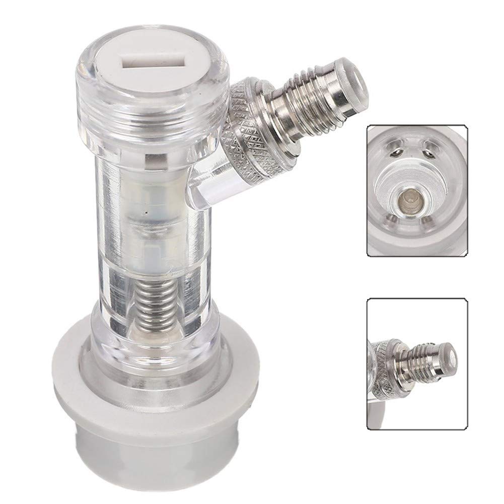 SENMIAO-Valve Plastic 1/4 Inch Mfl Thread Check Valve with Ball