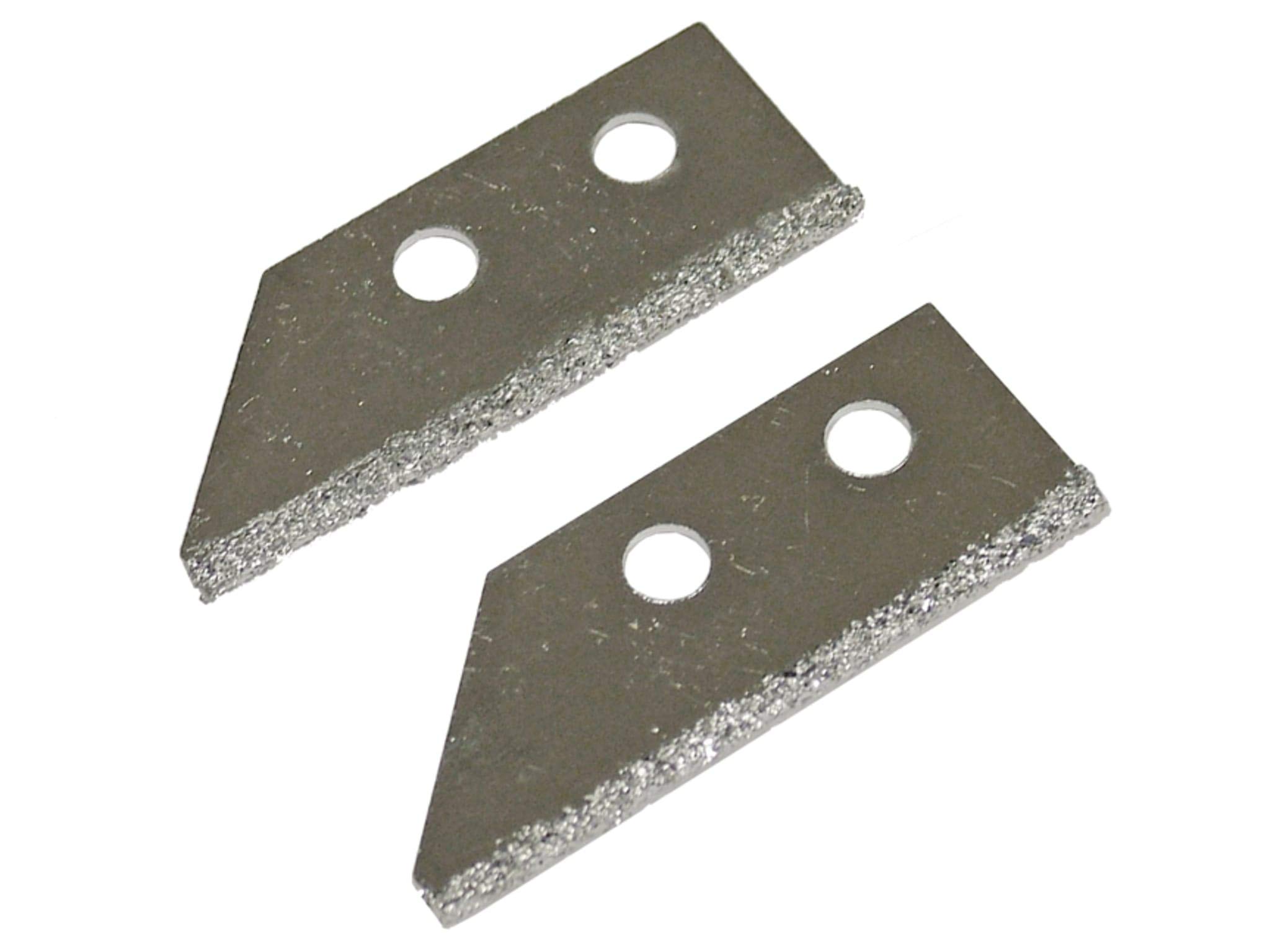 Faithfull Tools FAITLGROUSB Replacement Carbide Blades For Grout Rake - Blue (Pack of 2)