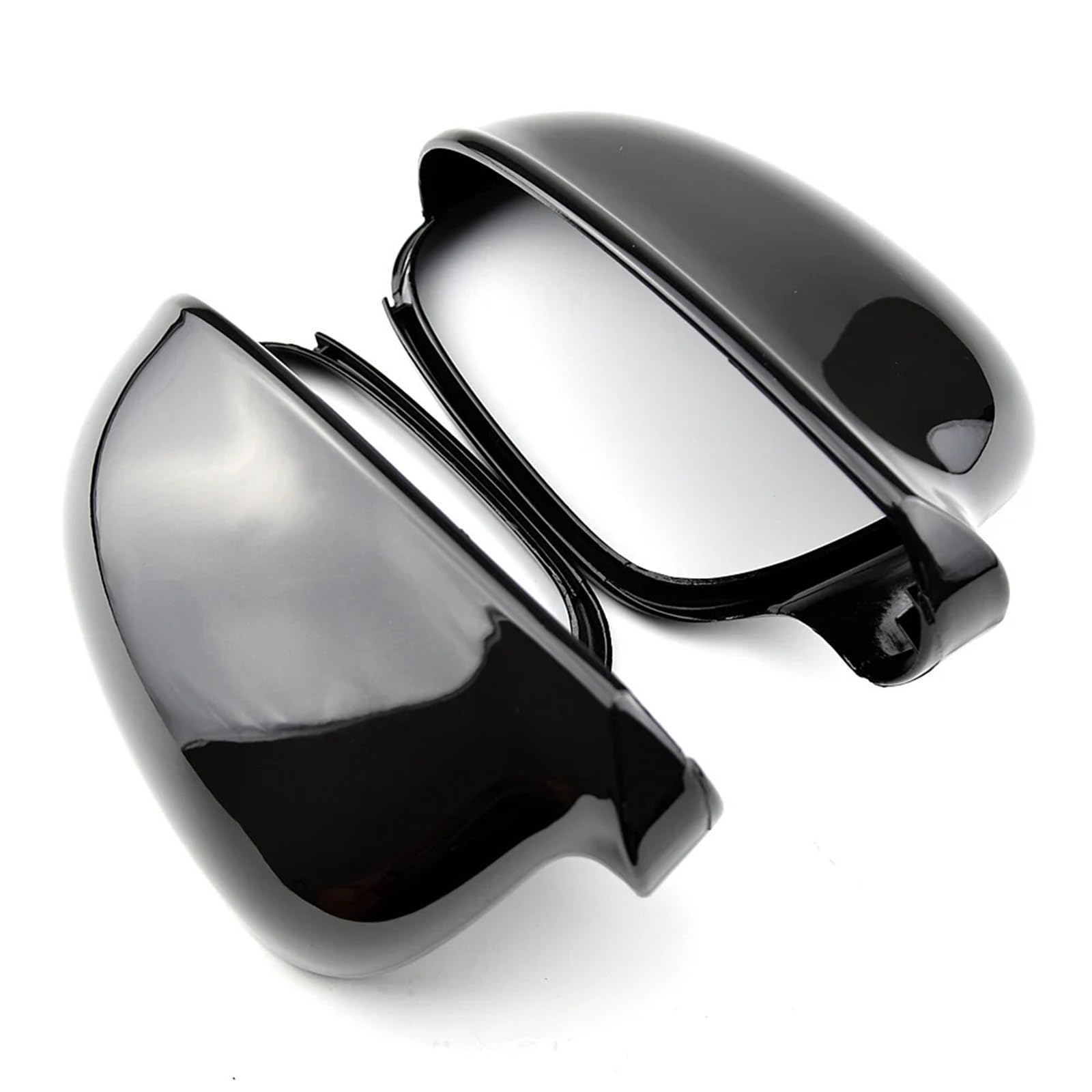 Naklejka przeciwmgielna na lusterko Pasuje do VW, pasuje do Golfa MK5 2006, 2007, 2008, 2009 i 2010. Osłona lusterka bocznego 1K0857538/1K0857537, kolor czarny węglowy.(Black)