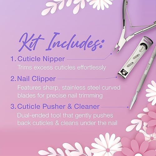 Miniatura 5 de Flowery Kit de manicura profesional, paquete de 1