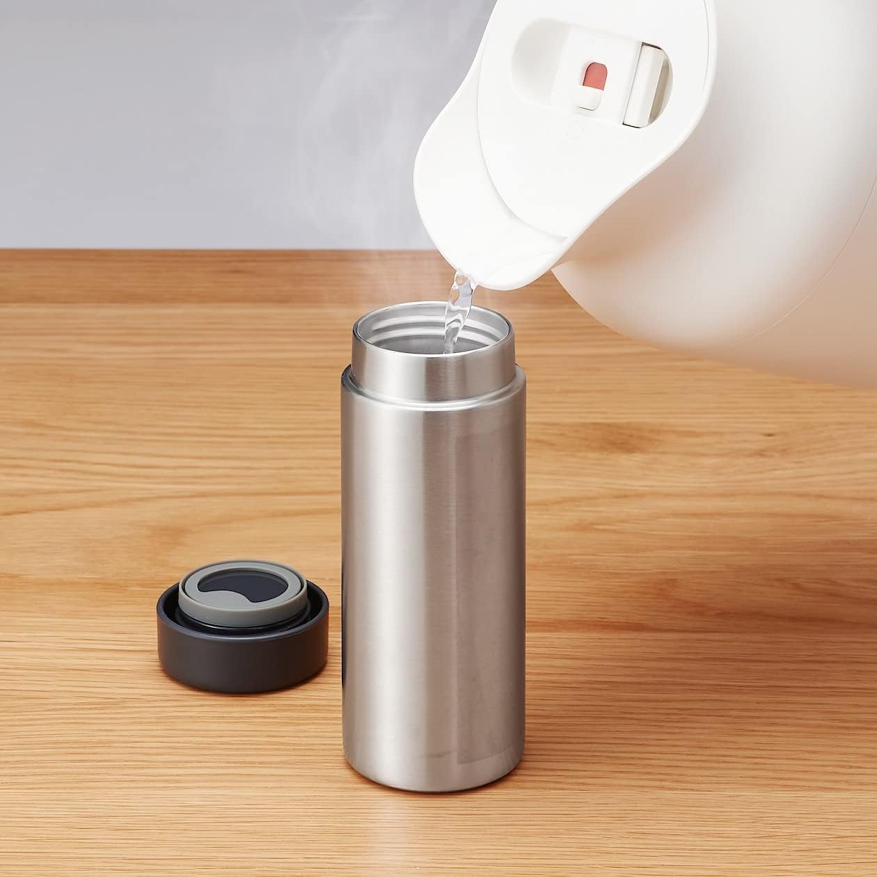 Insulated Stainless Steel Bottle (200ml) by MUJI