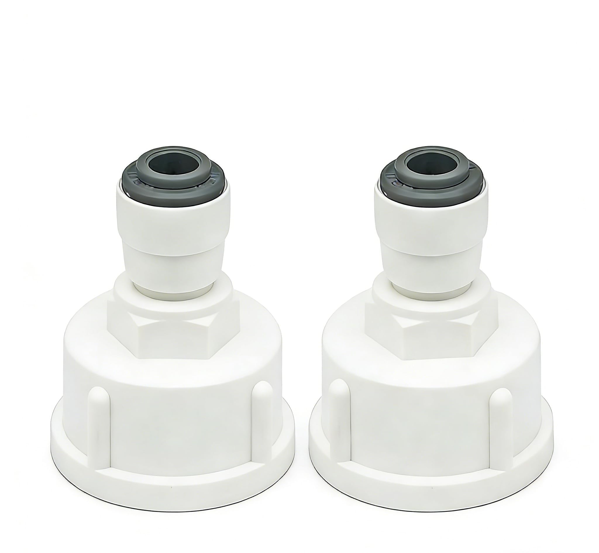 2 Piezas Adaptador Osmosis Conector, Filtro de Agua Conector Rápido, 3/4" Rosca Hembra a 1/4",Conectores de Manguera Rectos de Agua,Rápida Conexión Accesorios para Sistemas de Ósmosis Inversa — view 8