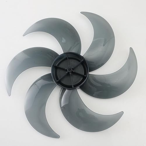 Miniatura 4 de YiZYiF Hoja de ventilador de diámetro redondo de plástico, 35 hojas, repuesto de hojas de ventilador eléctrico para ventilador de pedestal de pie,