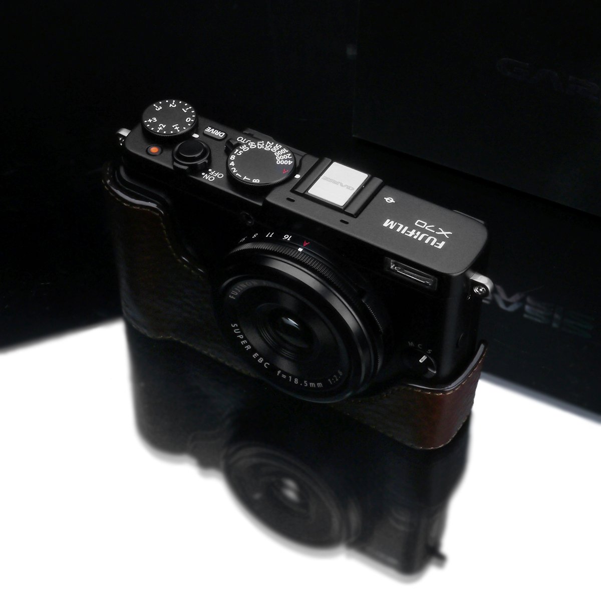 たぬぞう商品 GARIZ FUJIFILM XS-CHX70BR Amazon.co.jp: GARIZ FUJIFILM X70用 本革カメラケース XS