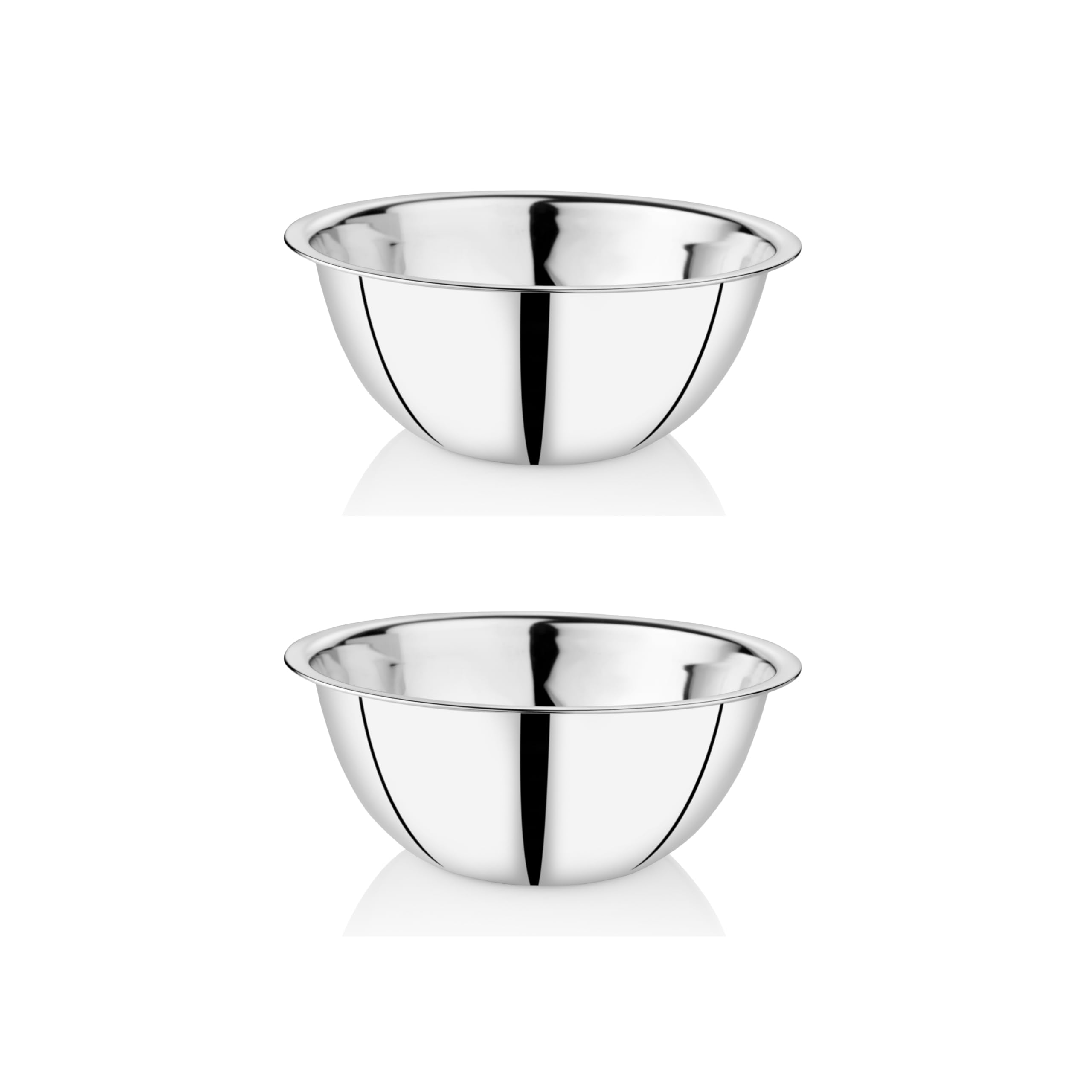 Stainless Steel Mixing Bowls - Set of 2 -1