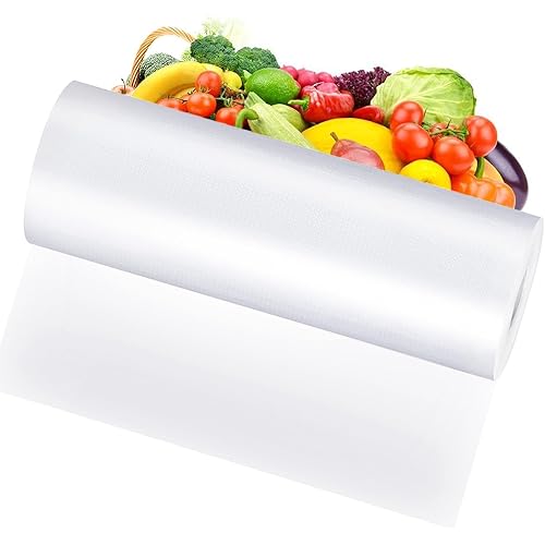 Vacuum Sealer Bag Rolls, Food Vac Bags for Food Fresh Saver, Storage & Meal Prep, Customized Size Bag for Sous Vide Cooking