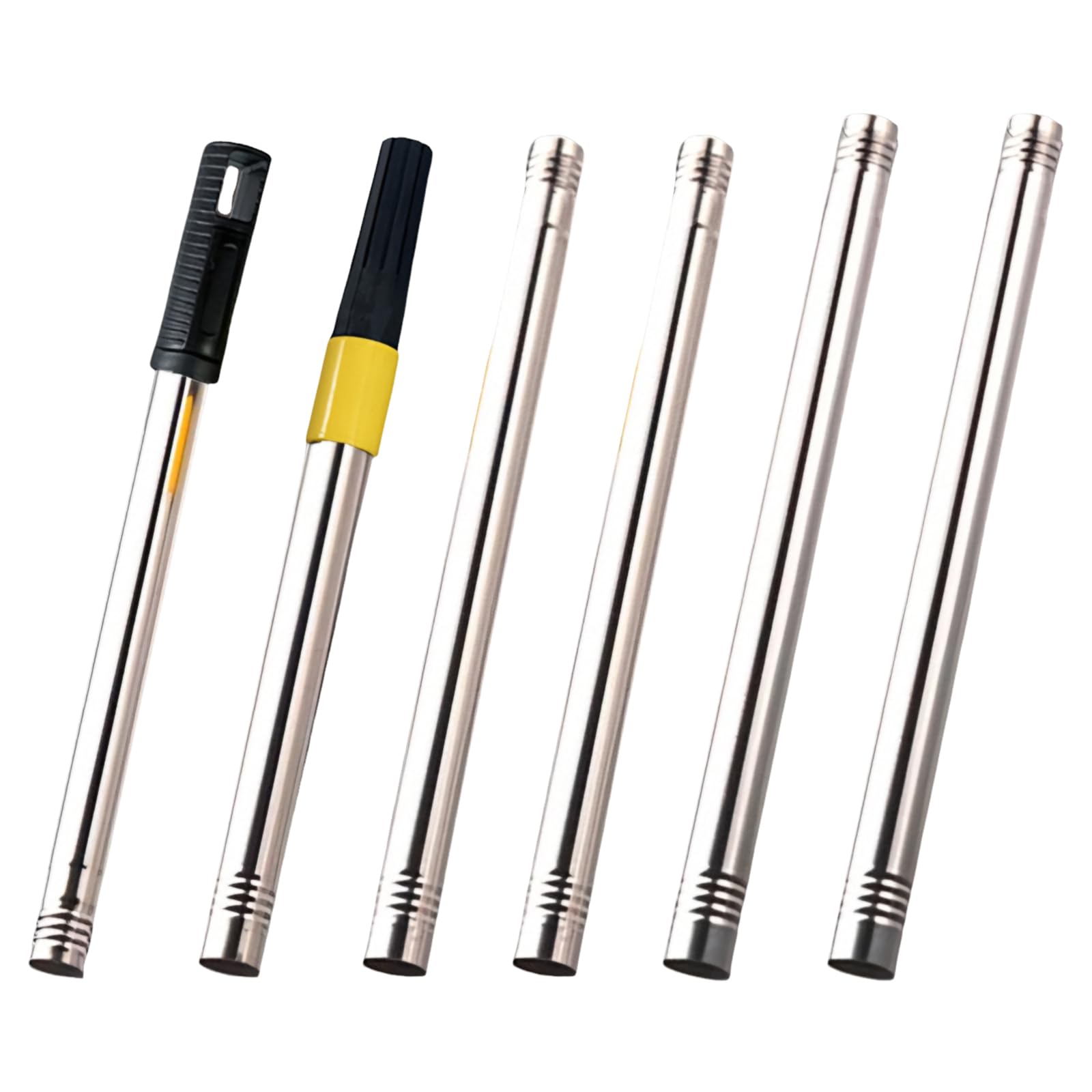Silver Generic Paint Roller Telescopic Extendable Poles Lightweight Multi-Purpose Telescoping Pole Sturdy For Ceiling Cleaning Tidying Home Outdoors Use (6)