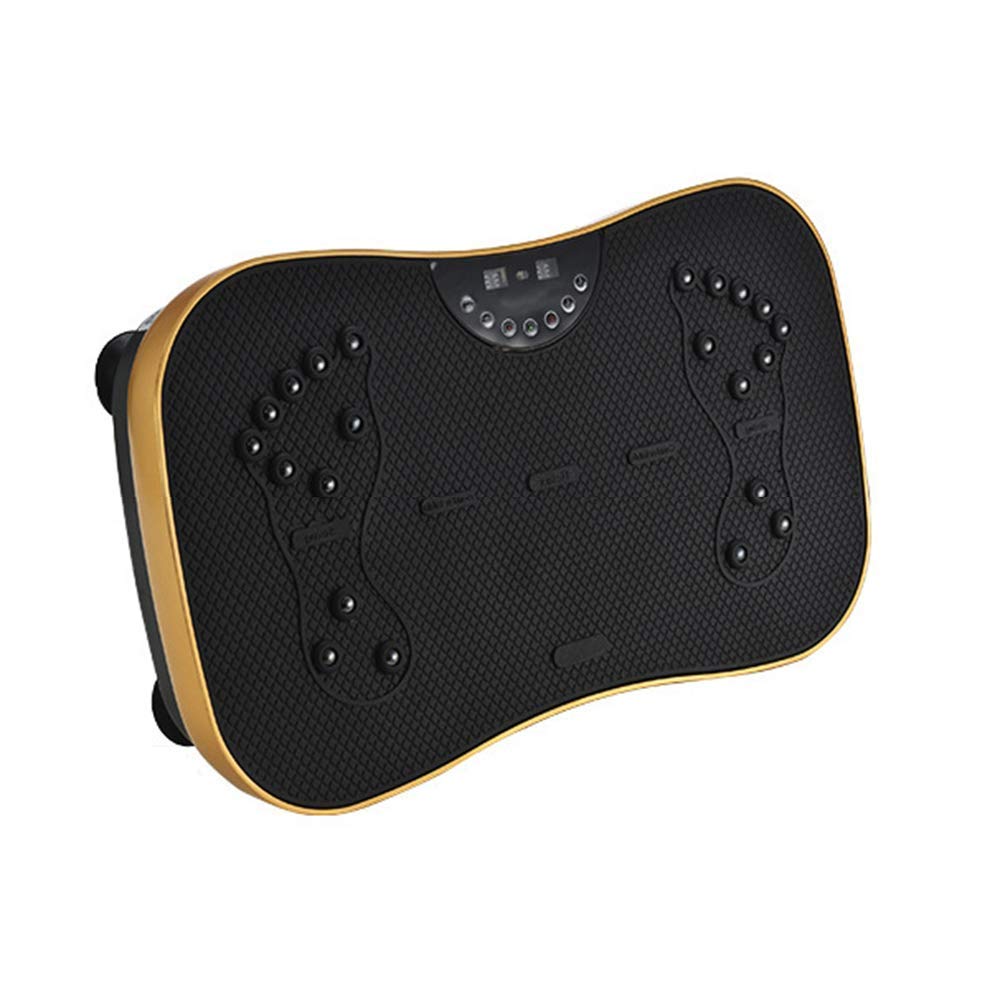 Maszyna do ćwiczeń wibracyjnych Ultracienka płyta wibracyjna Wibracyjne płytki zasilające z głośnikiem Bluetooth Zdalna obsługa Masaż ciała Łatwe przechowywanie w celu utraty wagi Tonowanie ciała Po