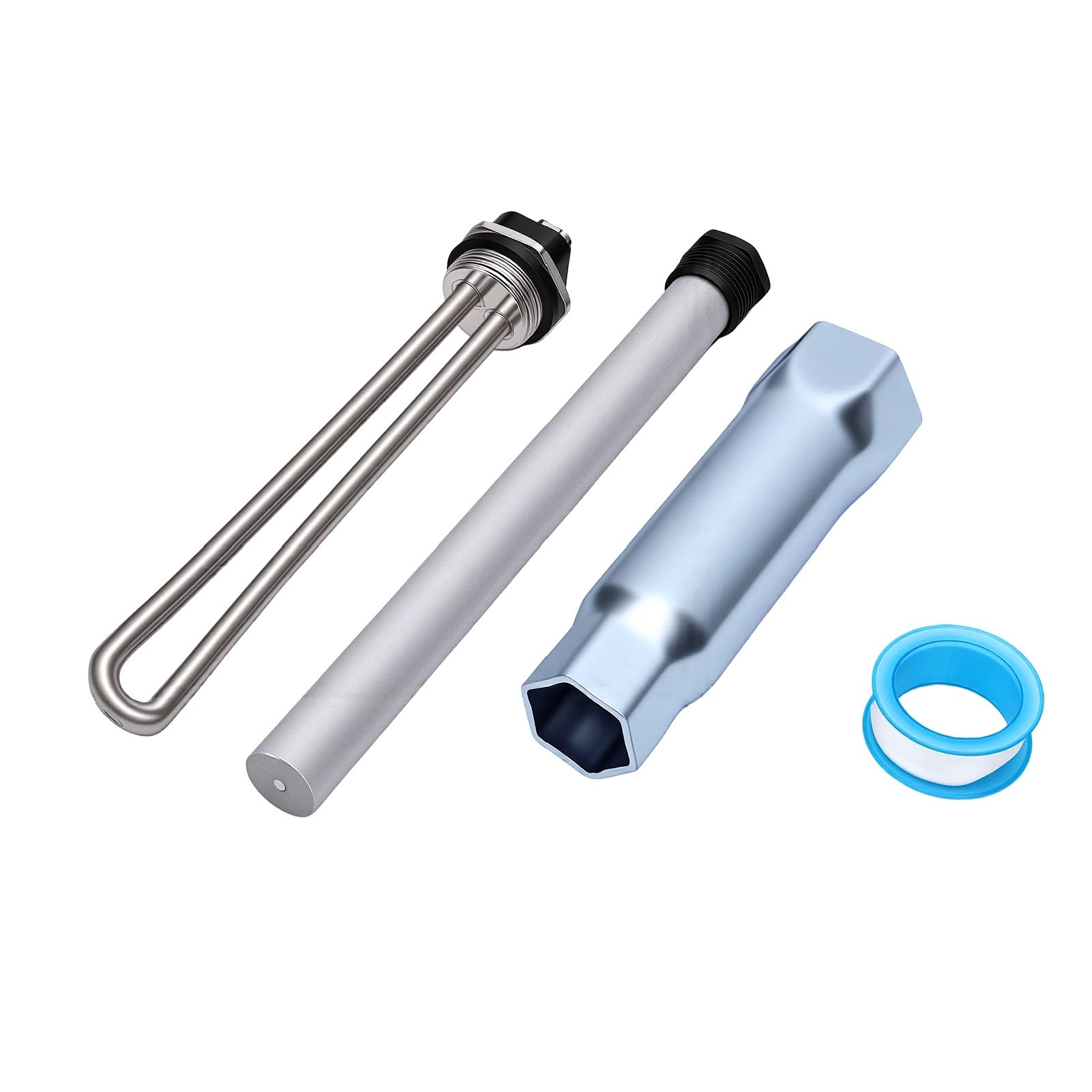 RV Water Heater Kit with 28cm Heating | Chiave a bussola in acciaio al carbonio, riscaldamento efficiente, adatta per , compatibile con Suburban