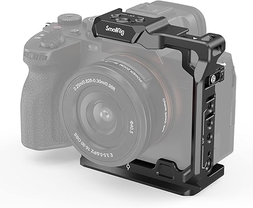 SmallRig Media jaula para cámara Sony Alpha 7 VAlpha 7R VAlpha 7 IVAlpha 7S IIIAlpha 1Alpha 7R IV - 3639