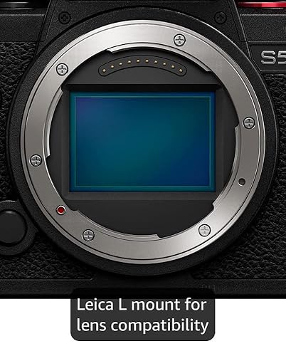 Amazon.com : Panasonic LUMIX S5II Mirrorless Camera, 24.2MP Full