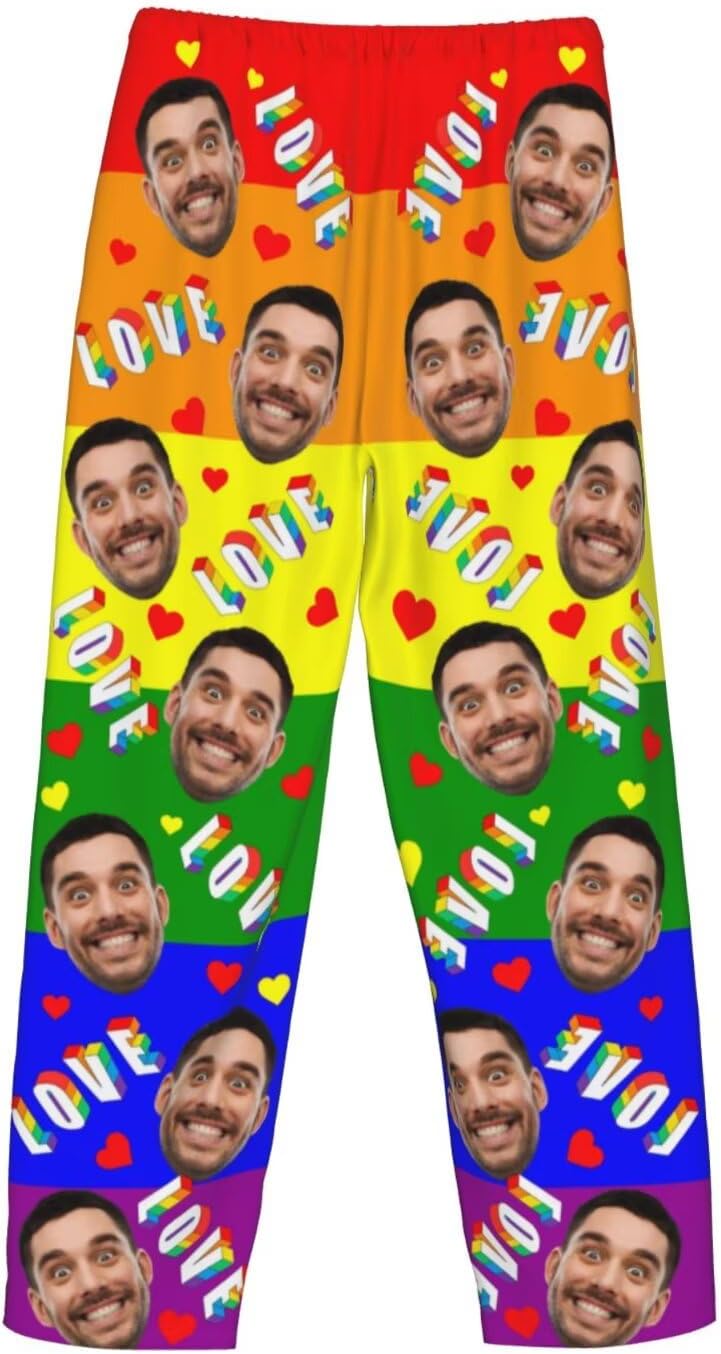 Custom Pajama Pants Personalized Pajama Bottoms With Photo Customizable Pajama For Men Women Add Your Design - Image 5