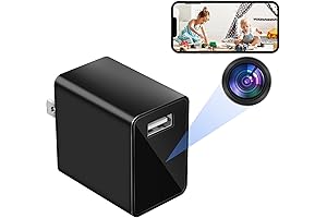 Hidden Camera Charger: Mini WiFi Spy Camera for Discreet Surveillance