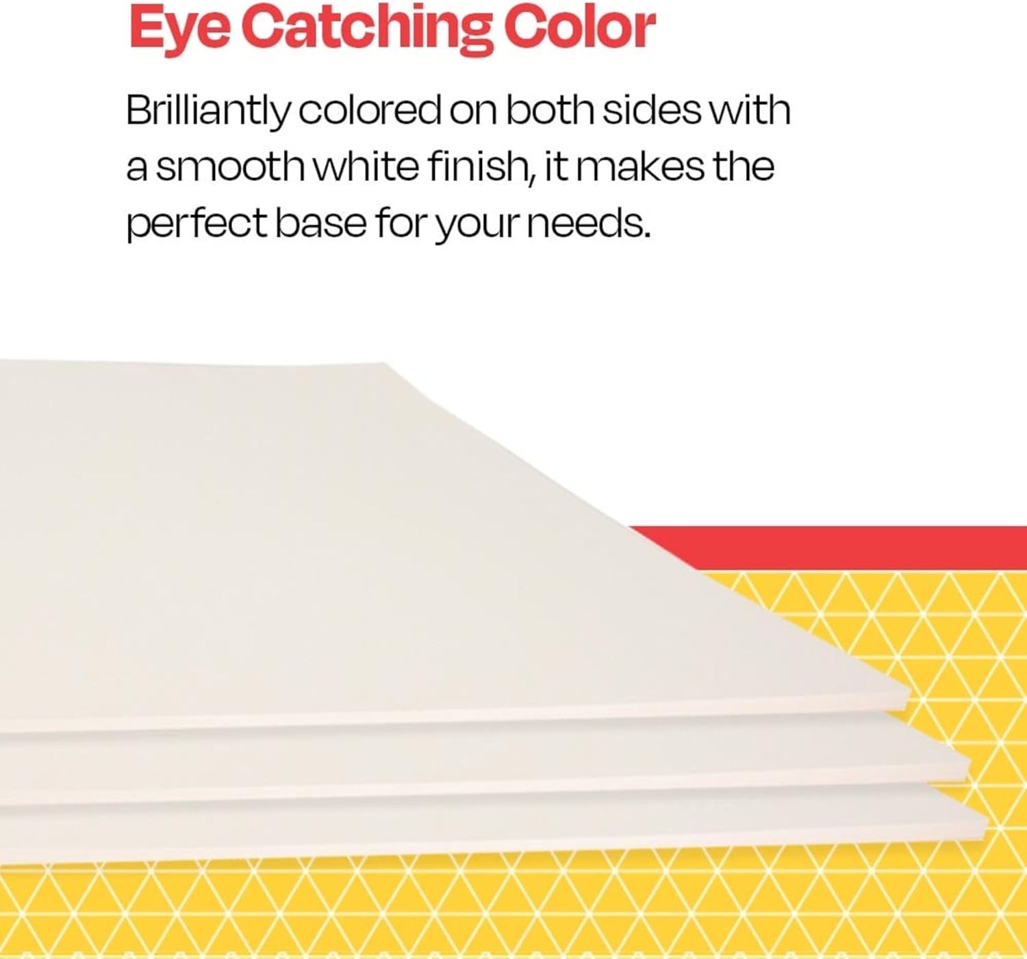 School Smart Railroad Poster Board Paper, 22 x 28 Inches, 4-Ply, White, Pack of 100