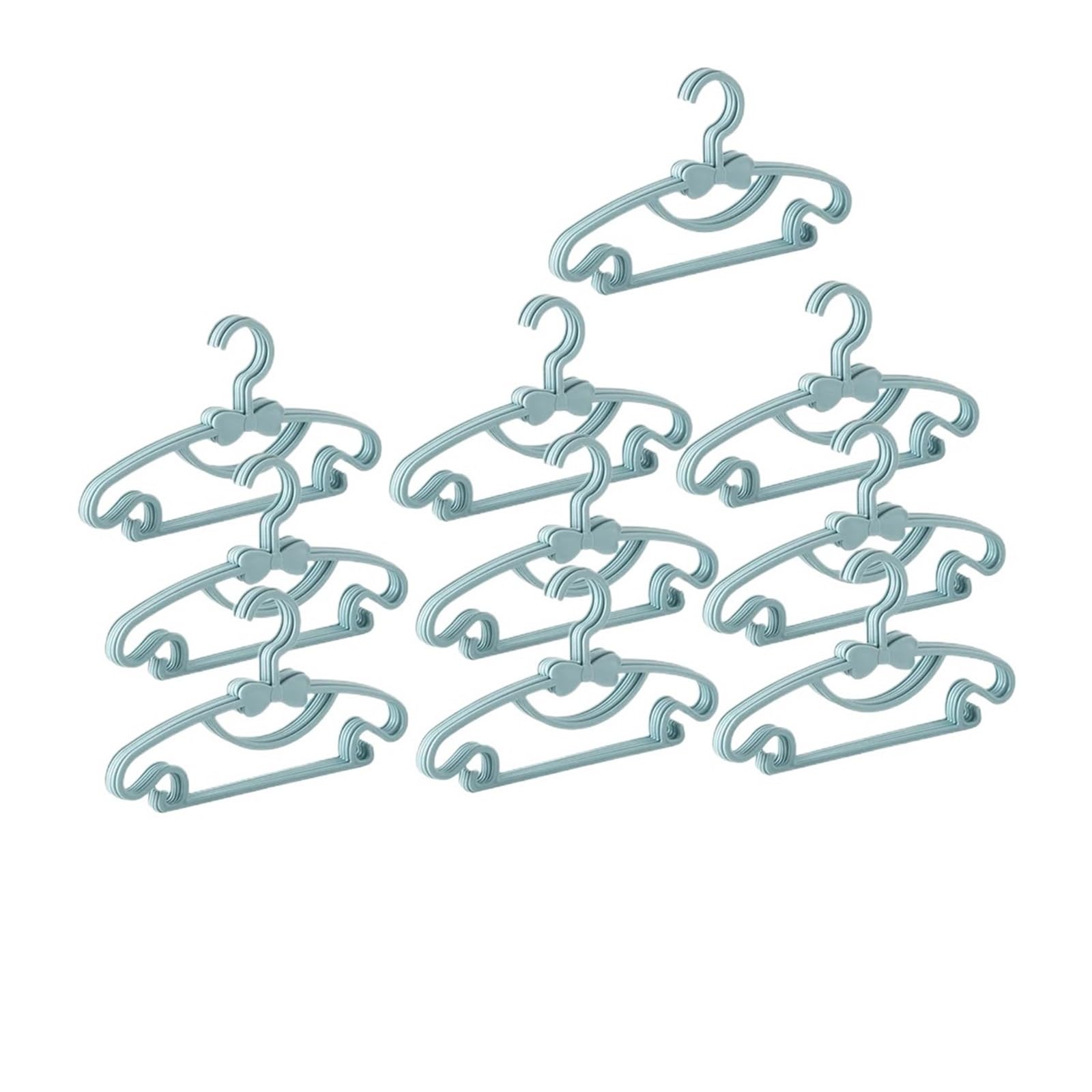 5/10/20/30/50pcs Of Hangers Clothing Closet Storage Hanger Racks(50pcs Blue)